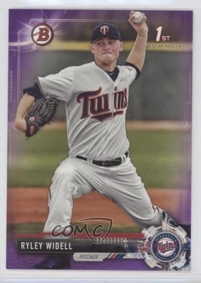 2017 Bowman Draft Purple 181/250 Ryley Widell #BD-64 0x1