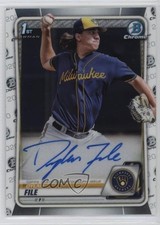 2020 Bowman Chrome Prospect Auto Dylan File #CPA-DF Auto 1e8f