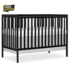 Synergy 5-In-1 Convertible Full-Size Baby Crib with Toddler