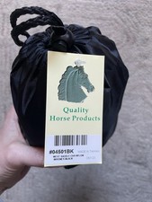 Intrepid International nylonowy pokrowiec na siodełko western - czarny #04501