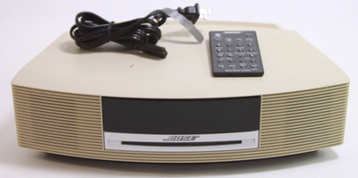 Bose Wave Music System AM/FM CD Player Clock Radio W/ Remote AWRCC2