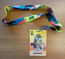 AJ McLean Signed Autographed D Con Designer Con Sunday Badge Backstreet Boys