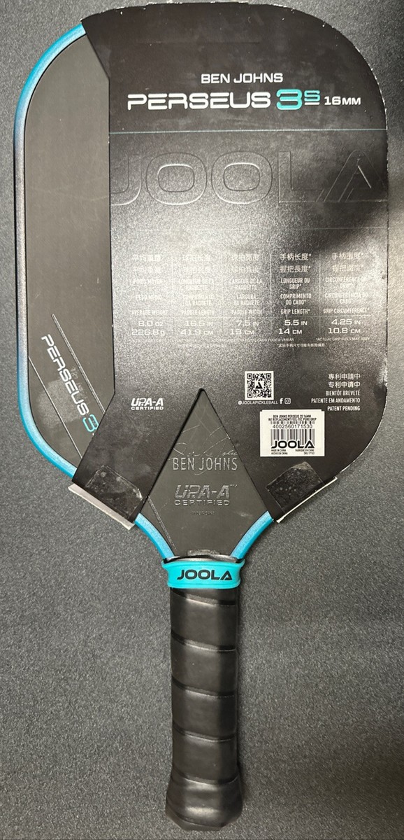 Joola Ben Johns Perseus 3S 16mm Pickleball Paddle | eBay