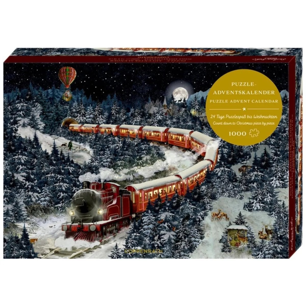 Magical Winter Express Jigsaw Advent Calendar, Advent Calendars And Cards, Gift