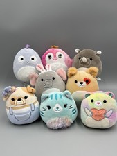 Squishmallows Plush Lot Of 8 Mini Small 4  Stuffed Animals Assorted