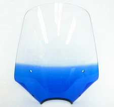 Memphis Shades MEP5716 Gradient Blue Big Shot Windshield 7" Headlight Opening