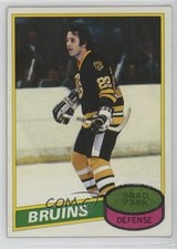 1980-81 Topps Scratched Brad Park #74 HOF 19rf