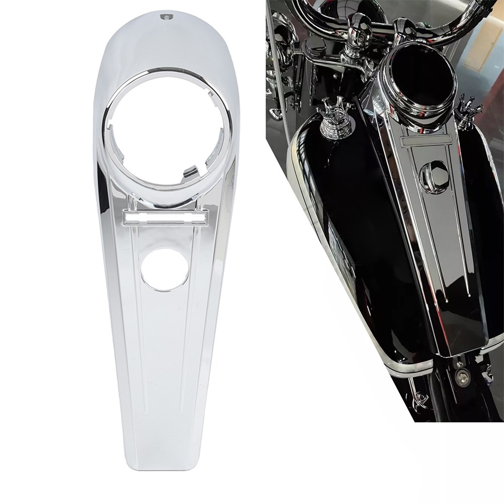 Chrome Dash Panel Gas Tank Cover For Harley Softail Heritage Night Train 00-17