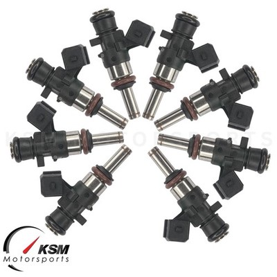 8 x 550cc 52lb Fuel Injectors fit Bosch EV14KT Long Nozzle E85 LS3 LS7 LSA