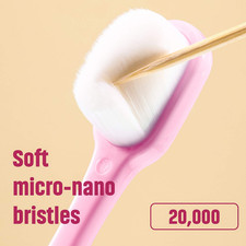 4 Pcs Soft Bristle Toothbrush Nano Toothbrush Ultra Soft Brush Manual Brush w...