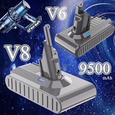 For Dyson V8 V6 Battery HEPA Absolute Animal Motorhead Pro 9500mAh Battery
