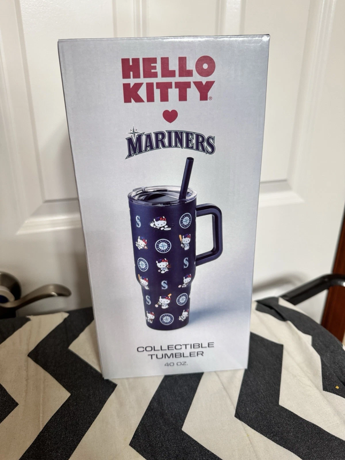 Seattle Mariners Hello Kitty Tumbler - 9/9/2025 Hello Kitty Night