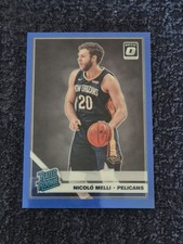 Nicolo Melli 2019-20 Optic Rated Rookie #163 Blue Refractor /59 {SO CLEAN}