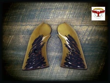 RUGER BEARCAT MAGNA-TUSK™ AGED SIMULATED STAG GRIPS 