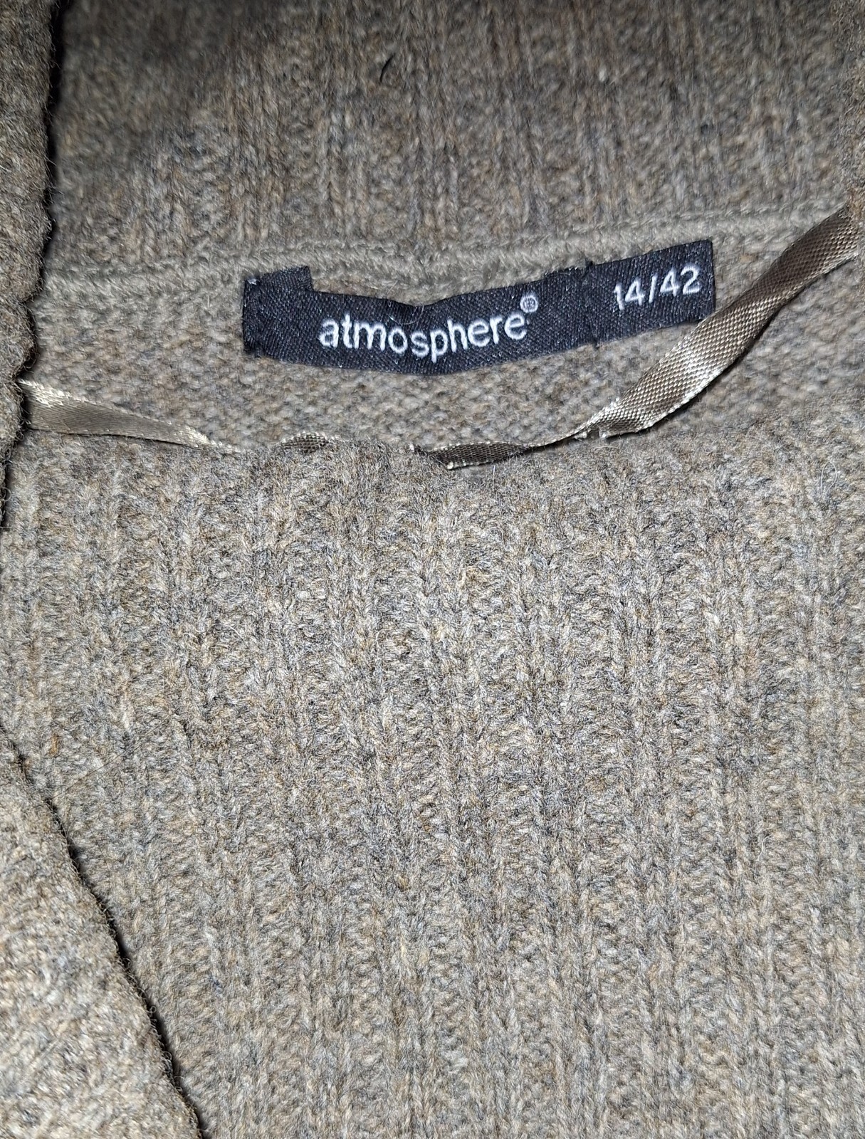 Woman Primark Light Brown Roll Neck Jumper image 4