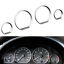 thumbnail 1  - Fit for BMW E46 4pcs Car Front Dashboard Frame Decoration Trim Circle Styling
