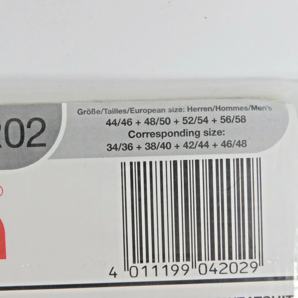Burda 4202 Adult Sweat Suit Pattern Size 12 - 48 Uncut Jogging Retro Jogger - Image 3 of 4