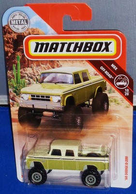 2019 MATCHBOX ~ #63 ~ '68 DODGE D-200 CREW CAB TRUCK ~ MBX OFF ...