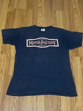 Motor Factory Tennessee River Mens Black Size L Shirt - Has Stains