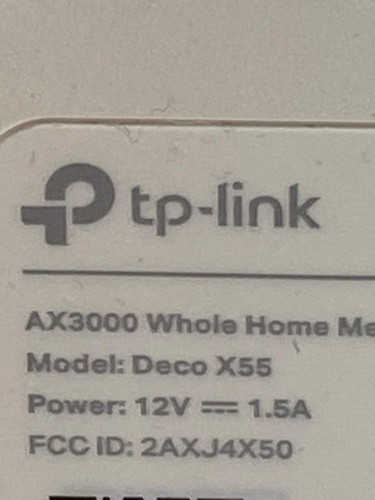 TP-Link Deco AX3000 WiFi 6 Mesh System(Deco X55) -2-pack - Picture 5 of 6