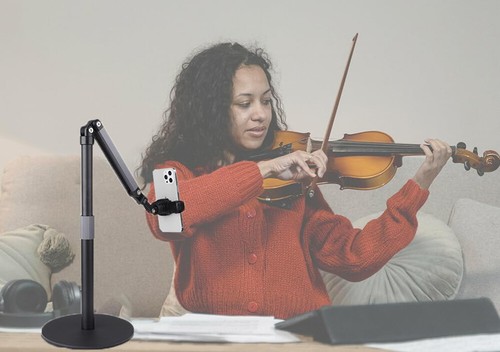 360 Grad Handyhalterung Tisch Ständer Halter Halterung Handy Smartphone Tablet - Bild 9 von 16