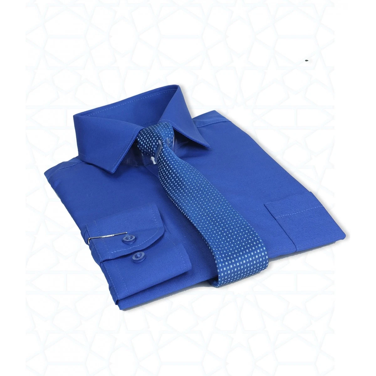 boys royal blue shirt
