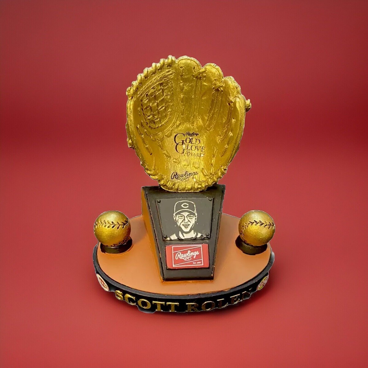 Scott Rolen Cincinnati Reds Rawlings Gold Glove Award