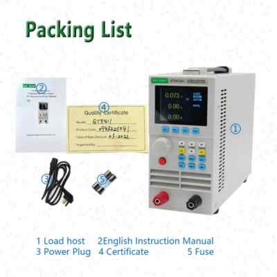 Electronic Load Cell Programmable Battery Internal Resistance Capacity Testing
