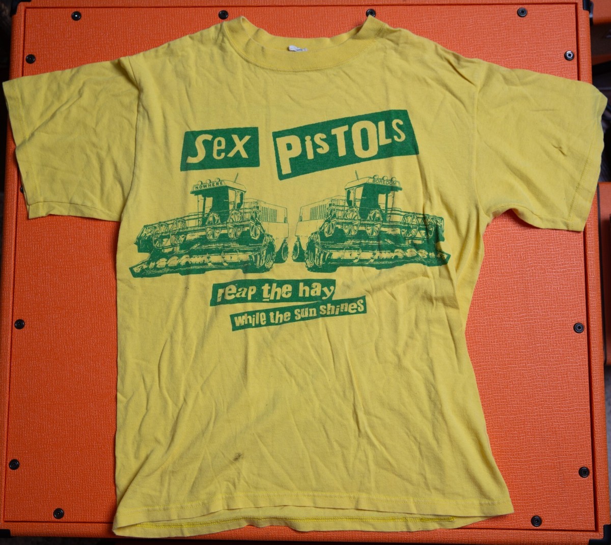 SEX PISTOLS 2008 Combine Harvester TOUR vintage Shirt PUNK