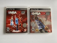 NBA 2K13 & 2K15 For PlayStation 3 PS3 Basketball complete w/ manual Fully Tested