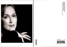 Continental Meryl Streep Actress New York New York NY Brigitte Lacombe Postcard