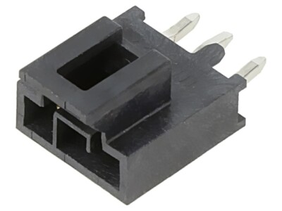10X 105309-1203 NANO-FIT HDR VT SGL KNK 3CKT 15AU BLK MOLEX