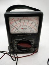 Vintage Triplett Model 630 Type 4 Suspension Volt-Ohm-Milliammeter VOM