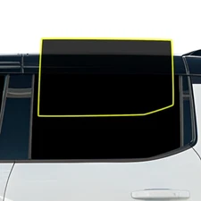 Precut Rear Windows Nano Ceramic Window Tint Film Kit Fits Hummer EV Crew