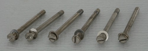 Thorens TD 126 Mk III Turntable Parts : Lot of Plinth Mounting Hardware