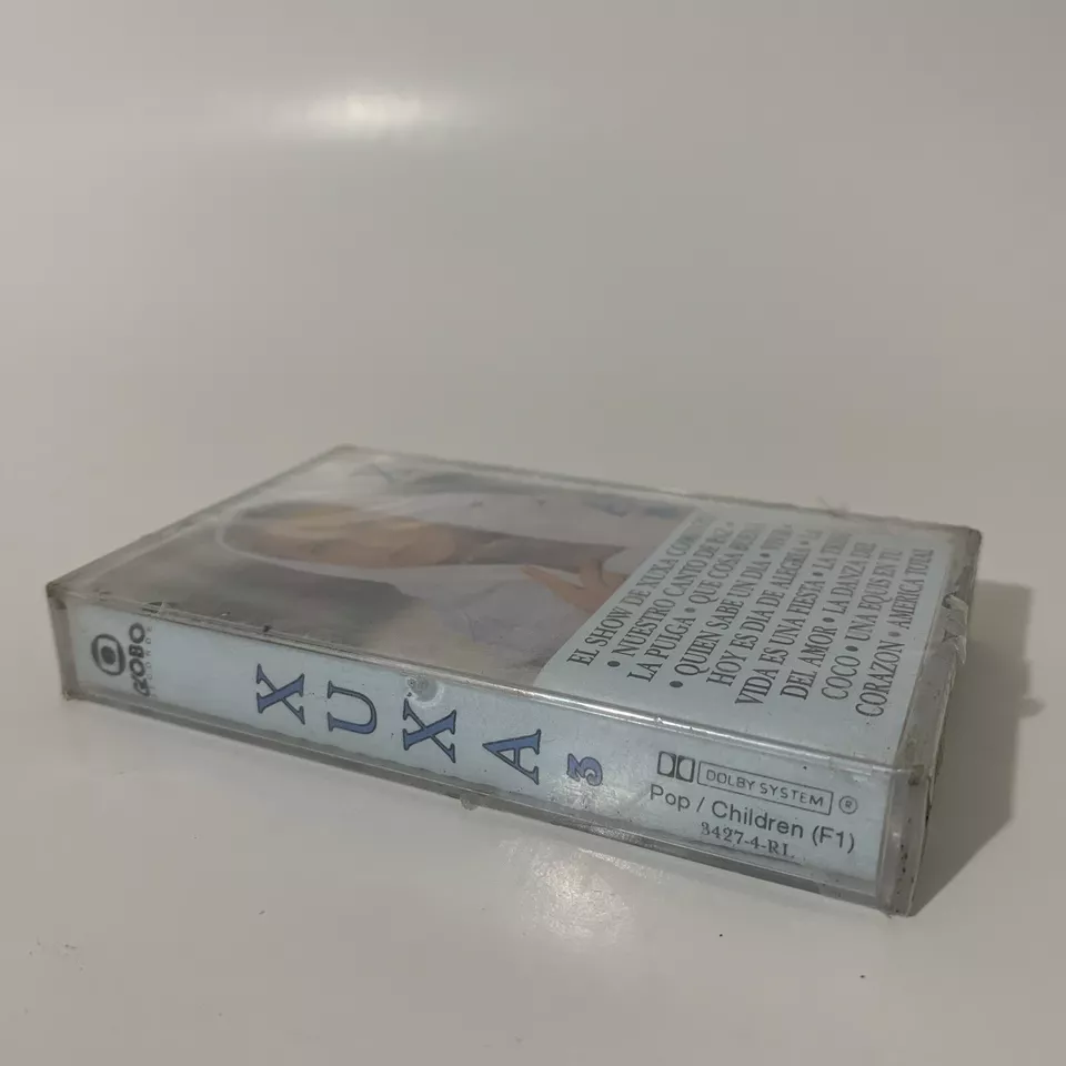Xuxa Cassette Maria da Graça Meneghel Shusha Ilarié 1992 Globo Brazil Pop Show - Image 3 of 3