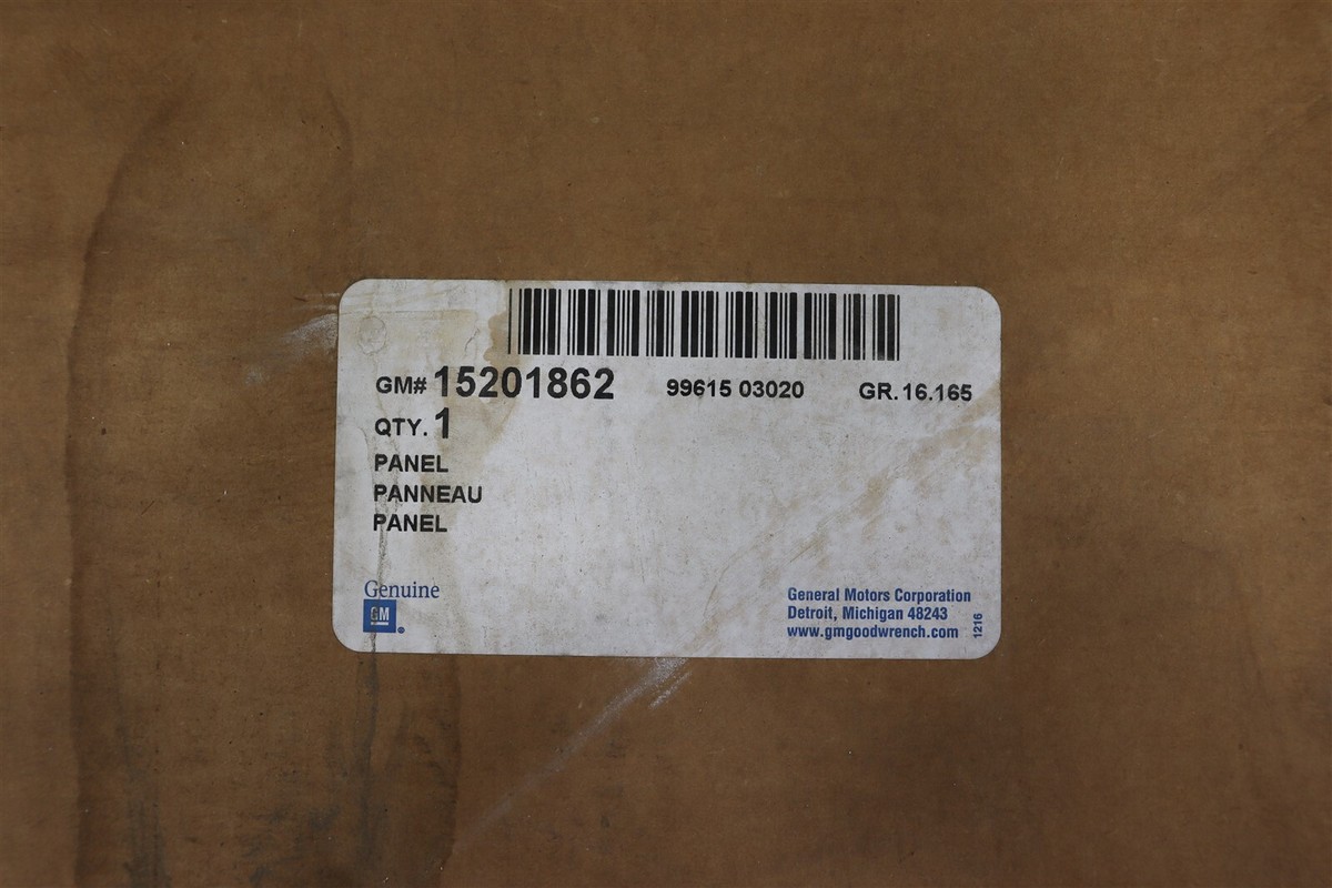 NEW OEM GM Rear Left Interior Door Trim Panel Wheat 15201862