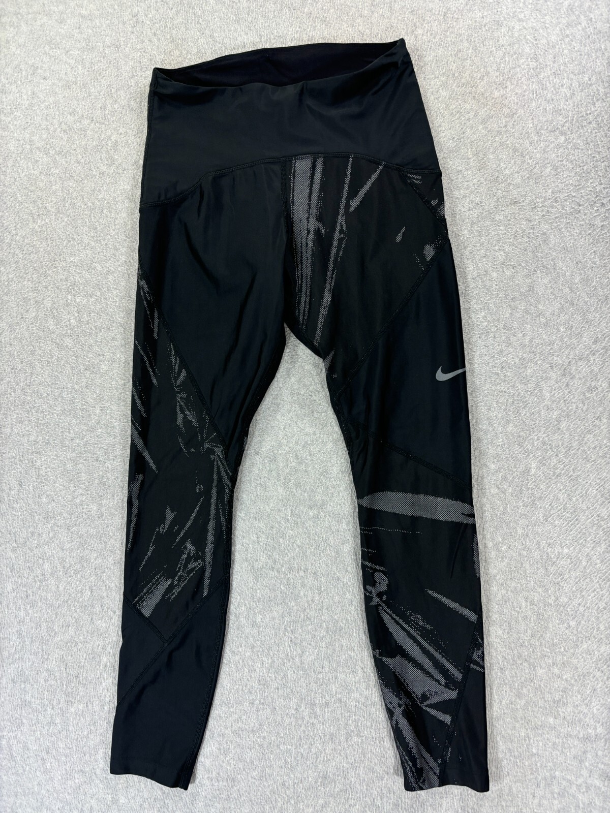 Nike Dri-Fit Women's Medium Black Compression Running Leggings