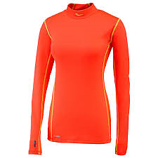 orange base layer long sleeve