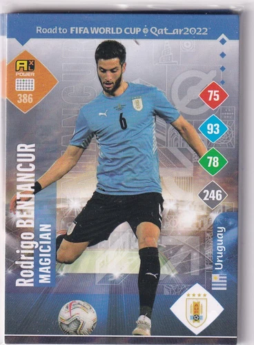 Panini Road to Qatar World Cup 2022 No. 386 Rodrigo Bentancur Magician