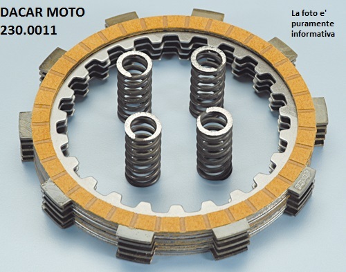 230.0011 Serie Discos Embrague POLINI beta RR 50 Enduro - Imagen 1 de 6