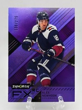 💥 2021-22 Synergy Hockey FX ROOKIES RC SP *PURPLE* ALEX NEWHOOK FXR-AN #'d/749