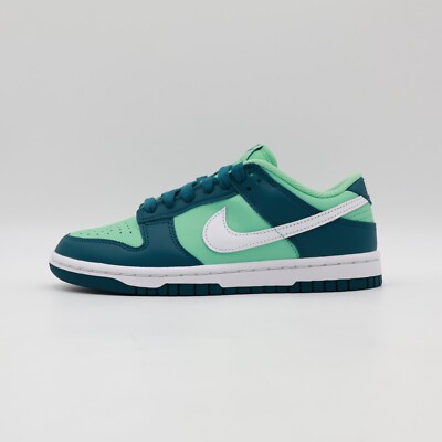 DD1503-301 Nike Dunk Low Geode Teal White Emerald Rise (Women's