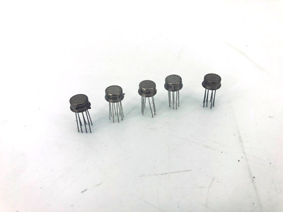 Lot of 5 New Texas Instruments LM301AH Operational Amplifier 15V/18V