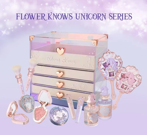 سلسلة Flower Knows Crystal Unicorn - اختر العنصر الخاص بك - مجموعة يصعب العثور عليها