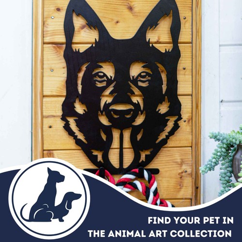 Deutscher Schäferhund Statue Geschenk Besitzer Sie Ihn Wohndeko Garten Ornamente Figur - Bild 9 von 44