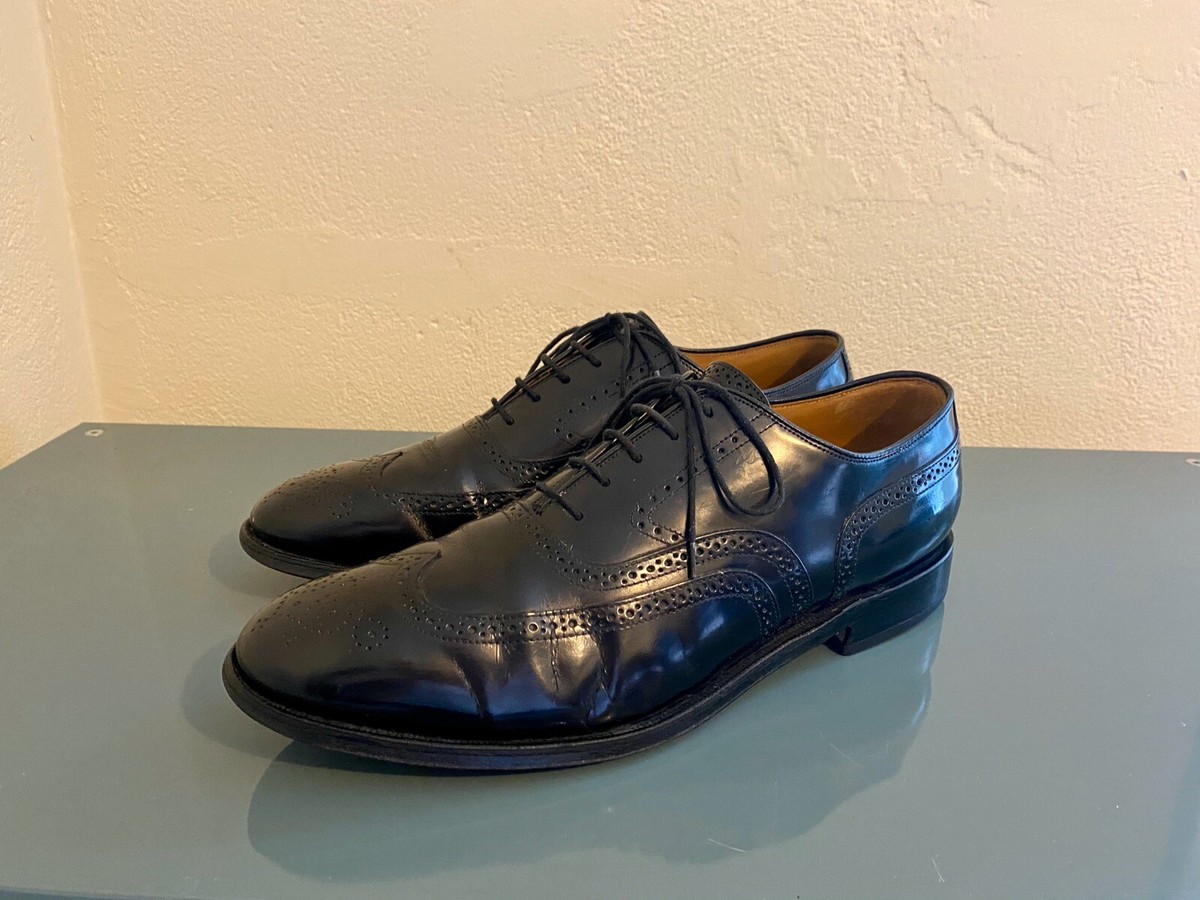 JOHNSTON & MURPHY Men's Dress Shoes WING TIP Oxford ARISTOCRAFT