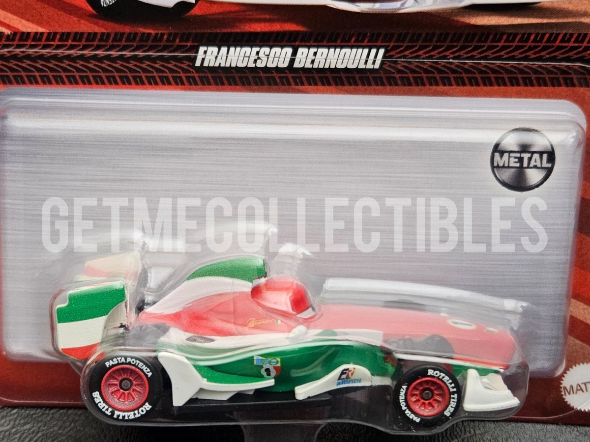 DISNEY PIXAR CARS FRANCESCO BERNOULLI METAL 2023 SAVE 6% GMC | eBay