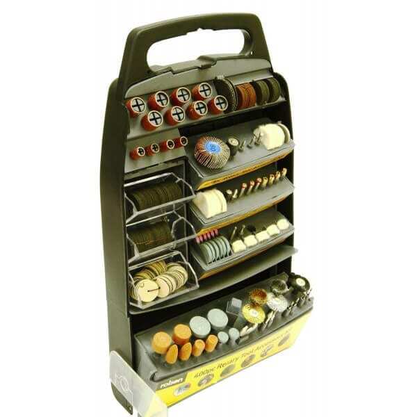 Rolson 400pc Rotary Tool Accessory Kit 59240