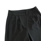 Express Womens Size 8 Solid Black Pleated Super High Rise Trouser Ankle Pants